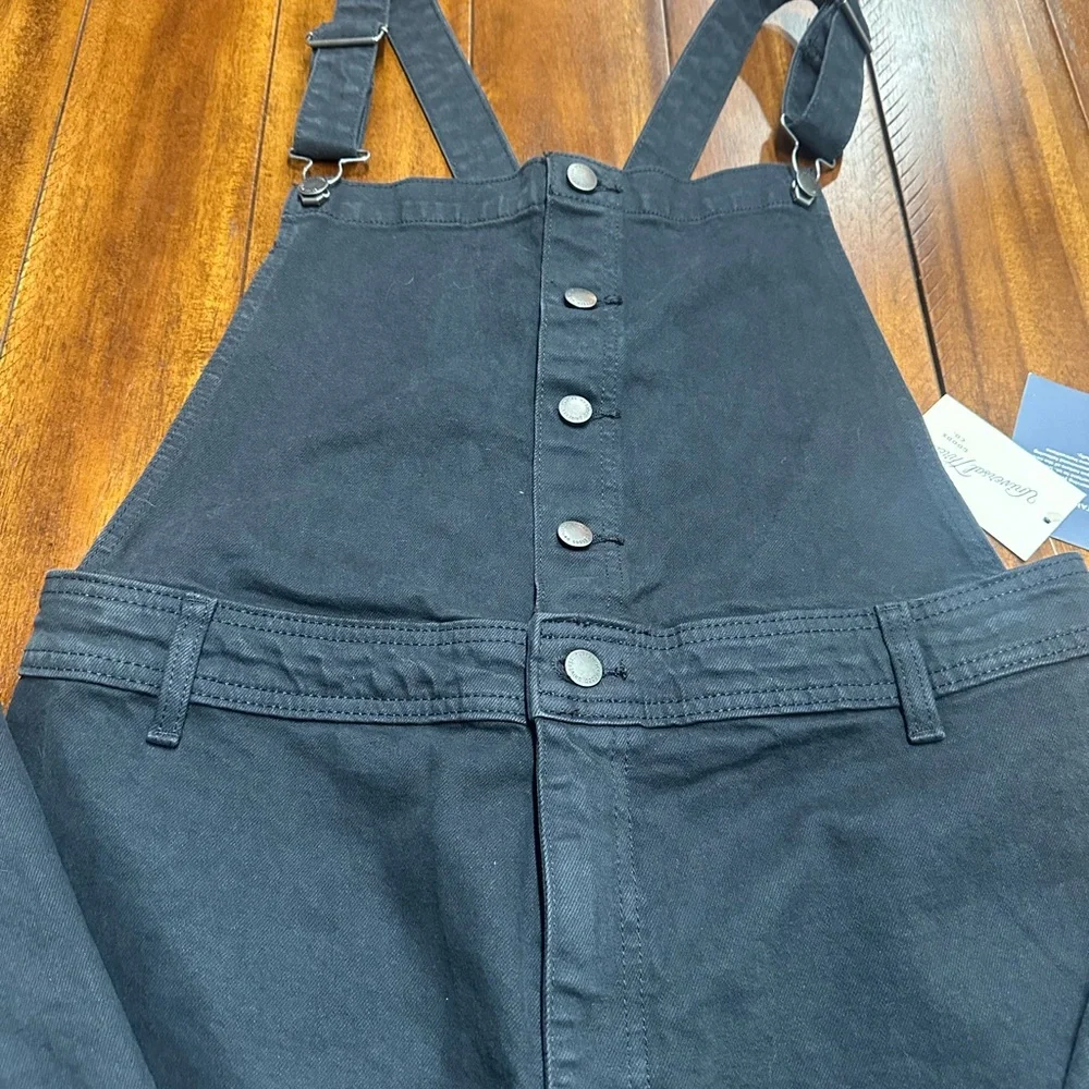 Women Black Overalls - Picture 3 of 12